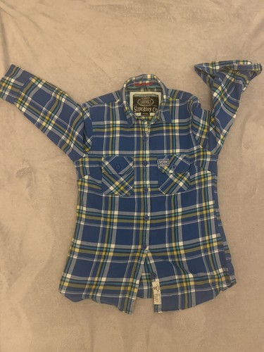 Superdry blue shirt - superdry,