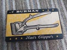 Vintage A Burman Gents Manual