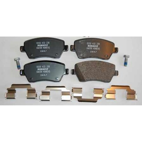 Brake pads set for renault - set,