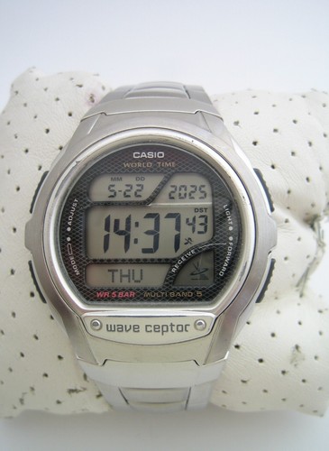 Casio watch wave ceptor atomic - watch,
