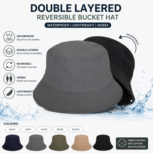 Reversible waterproof bucket - reversible,