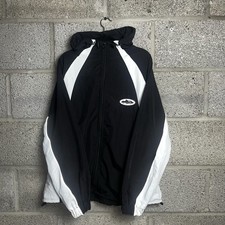 Corteiz Black & White raincoat