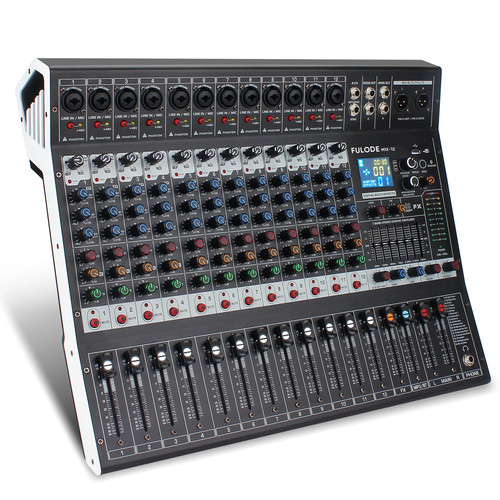 Channel audio mixer console - 12-channel,