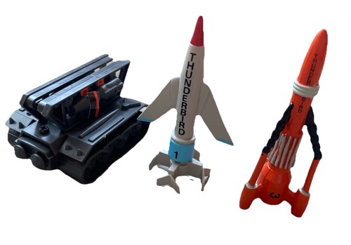 Vintage thunderbirds plastic - vintage,