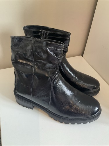 Pavers black patent - black,