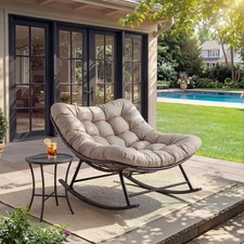 Garden Rocking Chair Rattan
