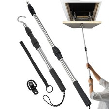 Attic Door Pull Rod Extendable Attic Door Pull Down System Adjustable