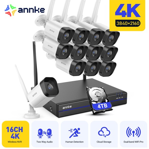 Annke wireless cctv camera - 4k,