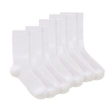 10 x 100% Polyester Blank White Sublimation Men's Socks, Heat Transfer, Printing