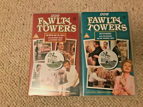 Fawlty towers vhs videos - videos, 6