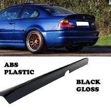 bmw E46 csl lip Spoiler CSL M3 bmw e46  2 doors trunk Spoiler lip csl style duck