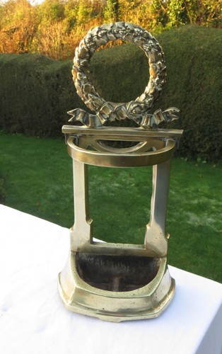Small antique brass companion - antique,