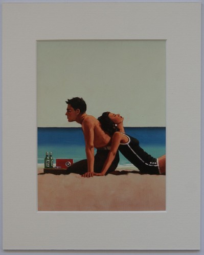 Beach lovers jack - beach, vettriano