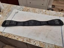 Albion anatomical padded black leather girth 30"
