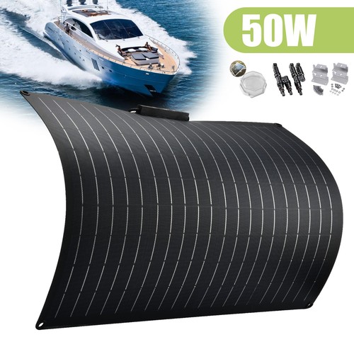 50w flexible full black solar - 50w,