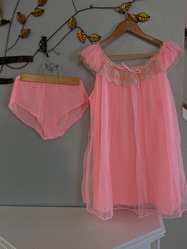 Vintage lingerie sheer - vintage,