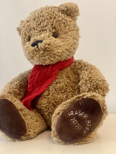 Fraser bear 2001 plush teddy - plush,