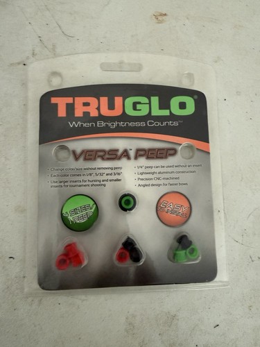 Truglo peep sight for - sight, compound