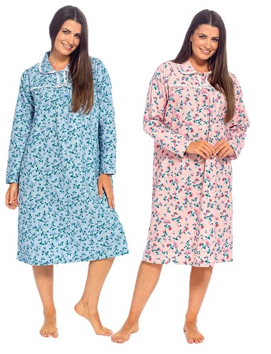 Ladies long sleeve flannel - sleeve,
