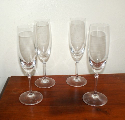 Set four elegant crystal - set,