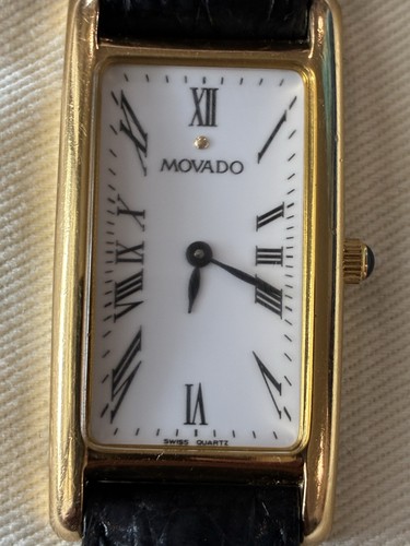 Movado tank watch 18k - tank,