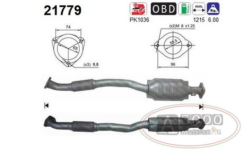 Dfc catalyst opel zafira 0 - dfc, b