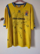 2007/08 Match Worn (Nick Rogan) And Signed (Squad) Barrow AFC Away Shirt