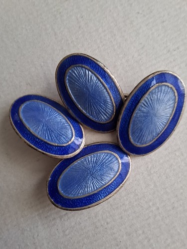 Vintage sterling silver blue - sterling,