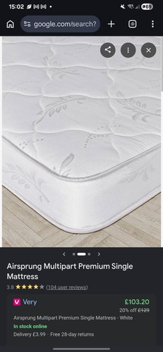 Airsprung kids premium comfort - kids,