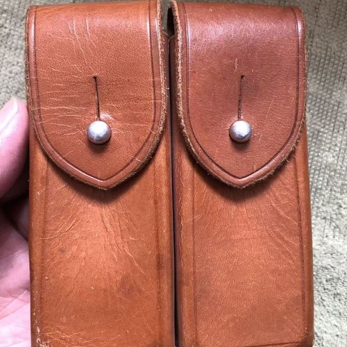 Vintage leather edc belt - vintage,