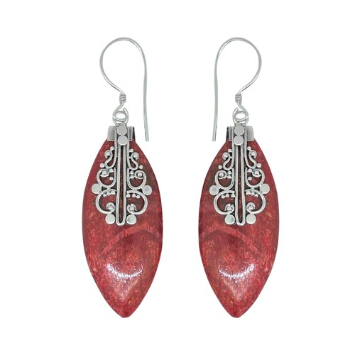 Handcrafted red sponge - sponge, coral