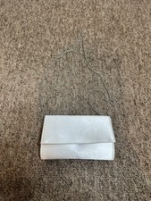 Lace And Favour Ivory Satin Clutch Bag