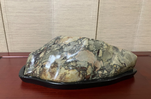 Japanese suiseki mountain - suiseki,