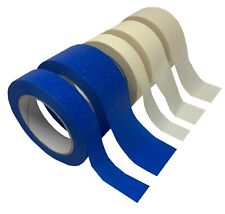 Professional Masking Tape Roll 50M 25/38/50mm Painting Automotive Auto Car Blue