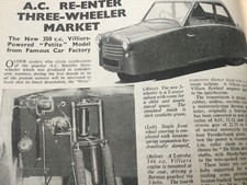 A.C. PETITE THREE WHEELER