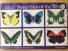 BROOKE BOND/PG TIPS PICTURE CARDS - COMPLETE - BUTTERFLIES OF THE WORLD