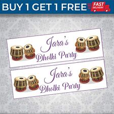 2 Personalised Dholki Ceremony