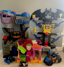 Batman Caves, Joker Fun House, Cars, Bike Bundle.