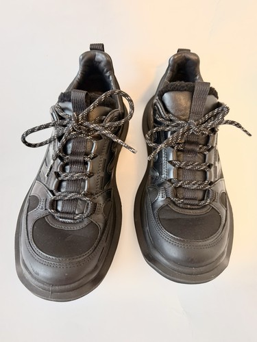 Ecco black chunky trainers - chunky,