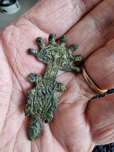 Anglo saxon brooch 5th - anglo, 5th.6th