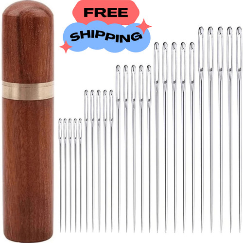 25pcs big eye sewing - 25pcs,