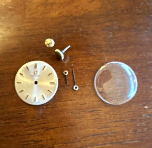 Omega watch dial - omega, metal