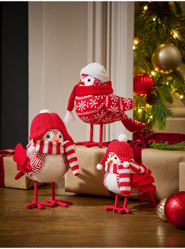 Christmas robin hanging - christmas,