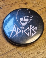 The Adicts Punk Rock Metal Pin