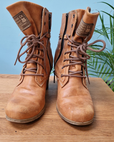 Mustang jeans ankle - mustang, tan