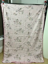 Children's lovely fairy single duvet cover pinks + pink frill surround Used VGC