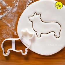 Corgi cookie cutter | Pembroke Welsh corgis dogs treats adopt dog rescue biscuit