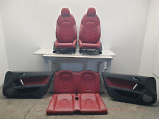 2008 AUDI TT MK2 8J COUPE FRONT & REAR LEATHER SEATS WITH DOOR CARDS