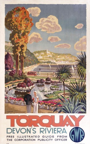 Torquay devon riviera - riviera, (old