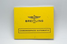Breitling Chronospace Automatic Watch Instruction Booklet B913.1102.2,5